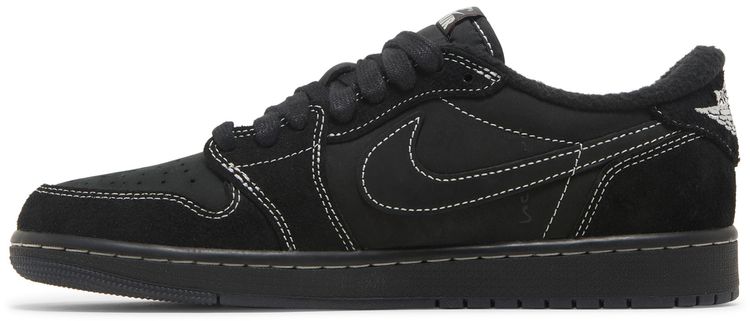 Travis Scott x Air Jordan 1 Retro Low OG SP 'Black Phantom' - 图片 3