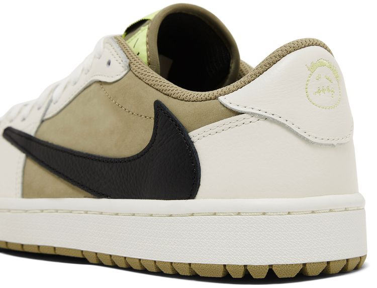 Travis Scott x Air Jordan 1 Low Golf 'Neutral Olive' - 图片 10