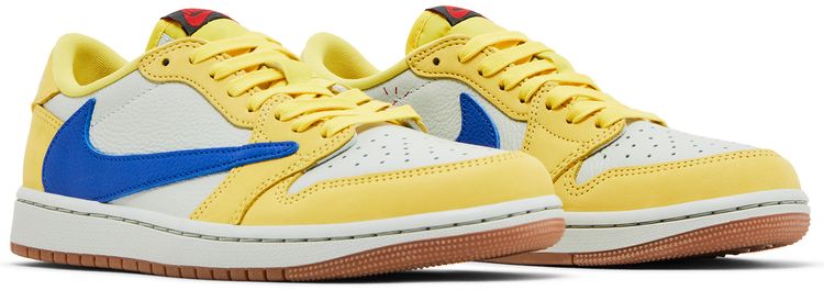 Travis Scott x Wmns Air Jordan 1 Retro Low OG SP 'Canary' - 图片 8