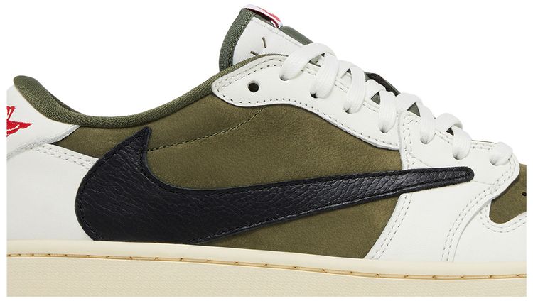 Travis Scott x Air Jordan 1 Retro Low OG SP 'Reverse Olive / Medium Olive' - 图片 2