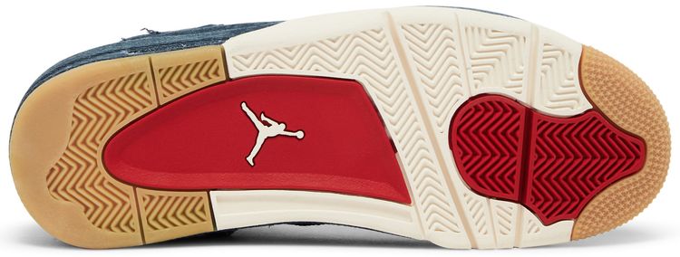 Levi's x Air Jordan 4 Retro 'Denim' - 图片 4