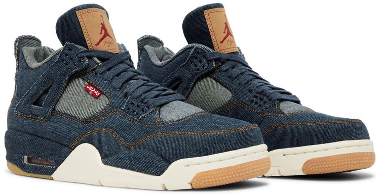 Levi's x Air Jordan 4 Retro 'Denim' - 图片 8