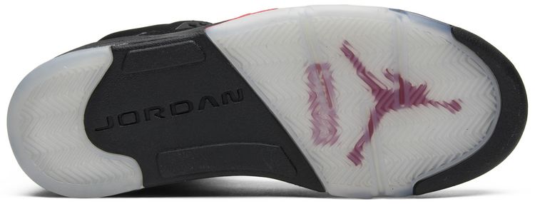 Supreme x Air Jordan 5 Retro 'Black' - 图片 4