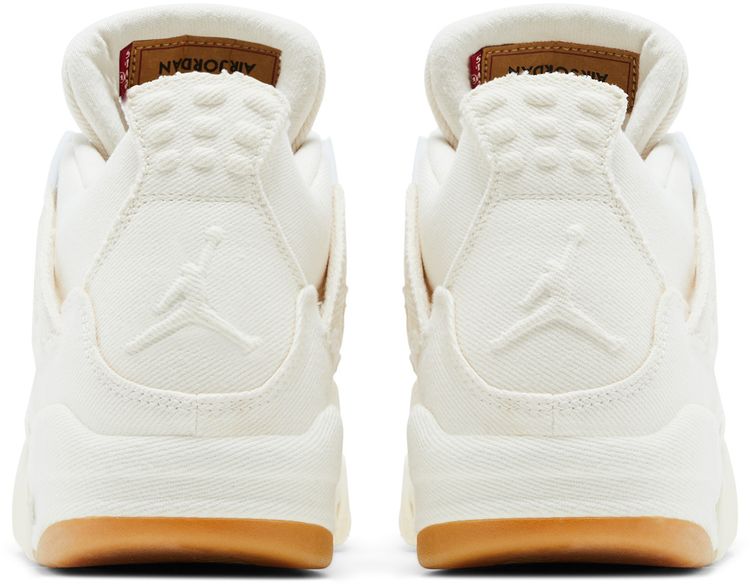 Levi's x Air Jordan 4 Retro 'White Denim' - 图片 6