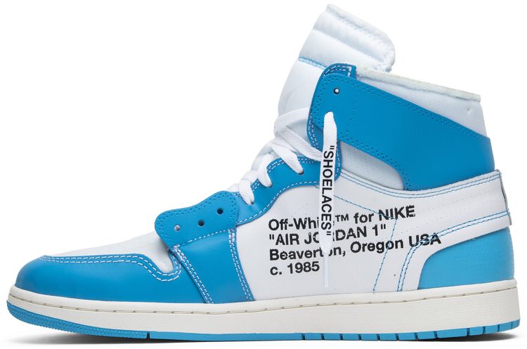 Off-White x Air Jordan 1 Retro High OG 'UNC' - 图片 3