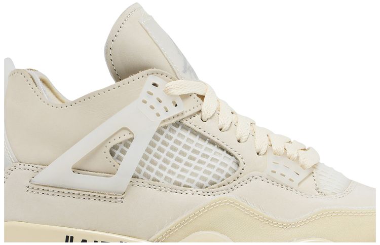 Off-White x Wmns Air Jordan 4 Retro SP 'Sail' - 图片 2