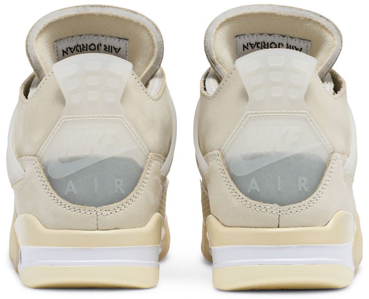Off-White x Wmns Air Jordan 4 Retro SP 'Sail' - 图片 6