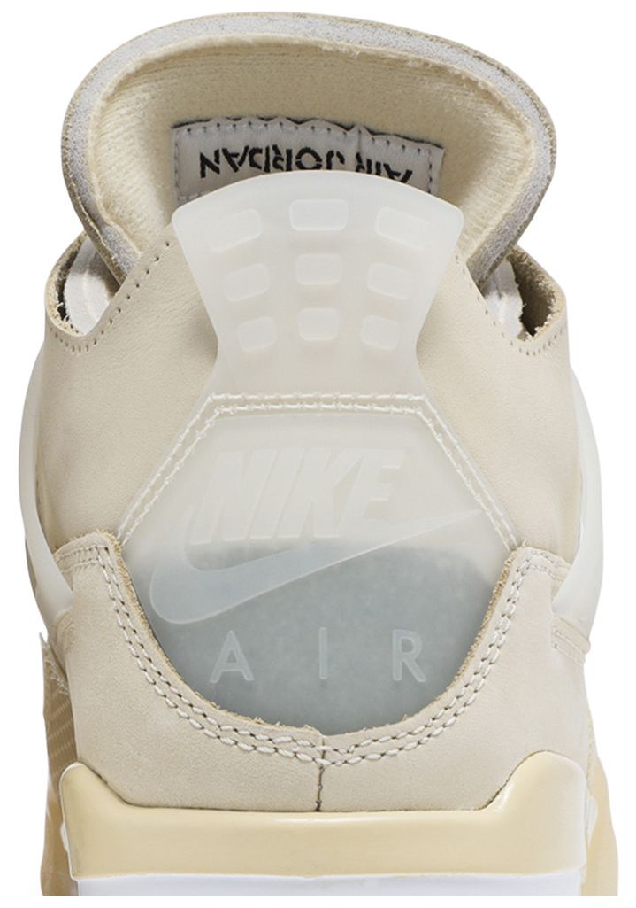 Off-White x Wmns Air Jordan 4 Retro SP 'Sail' - 图片 7
