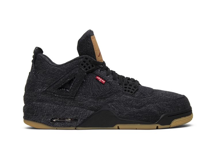 Buy Levi's x Air Jordan 4 Retro 'Black Denim' - AO2571 001 | GOAT
