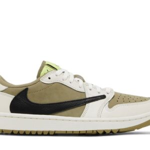 Buy Travis Scott x Air Jordan 1 Low Golf 'Neutral Olive' - FZ3124 200 | GOAT